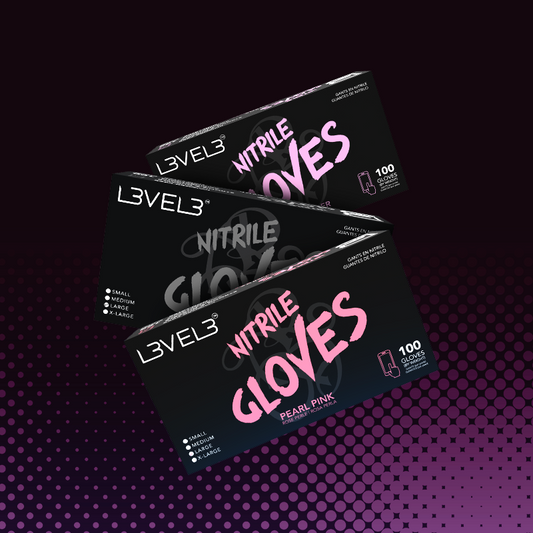 Nitrile Gloves 3 Pack Metallic