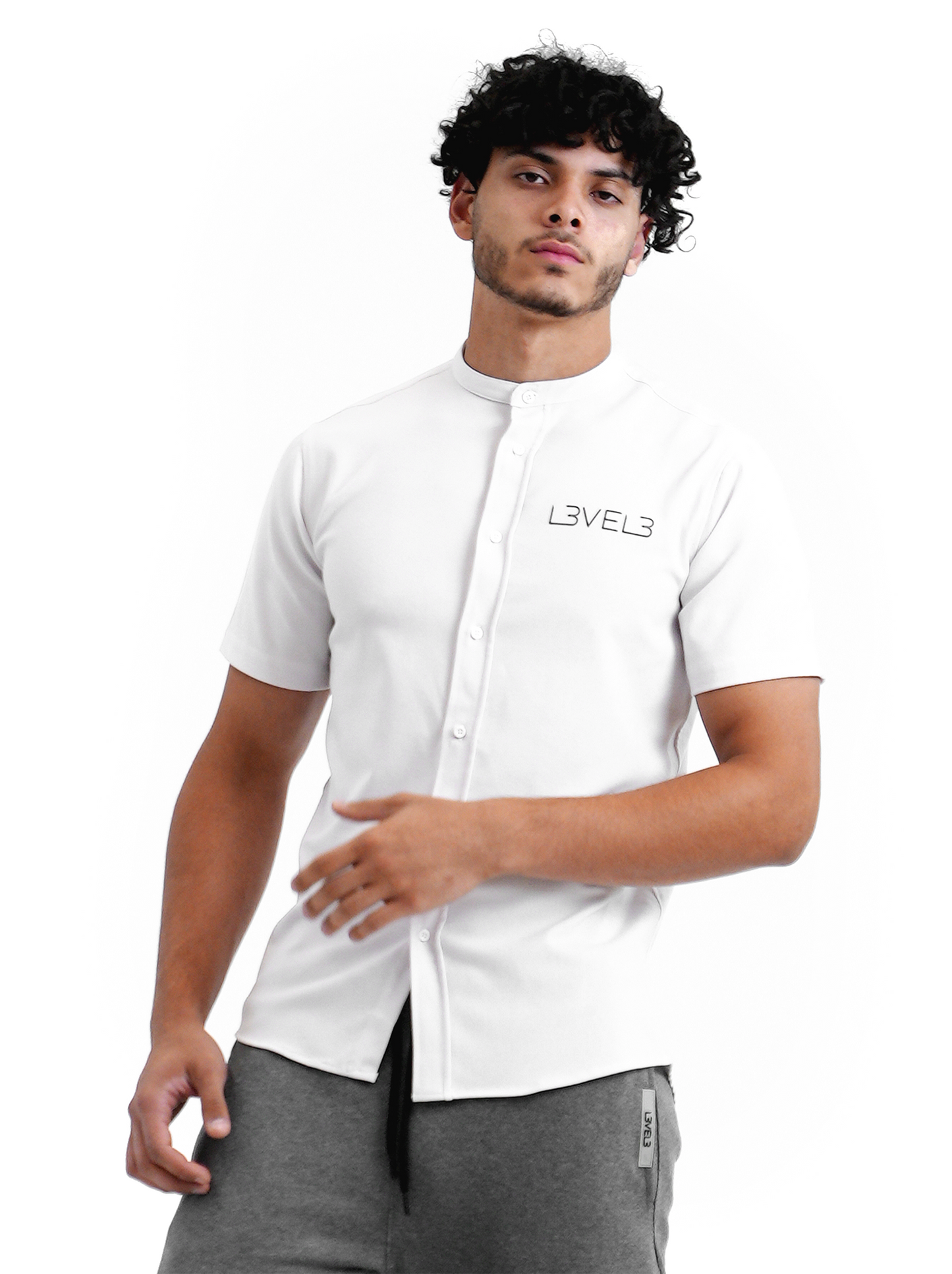 Camisa de vestir de manga corta L3VEL3™