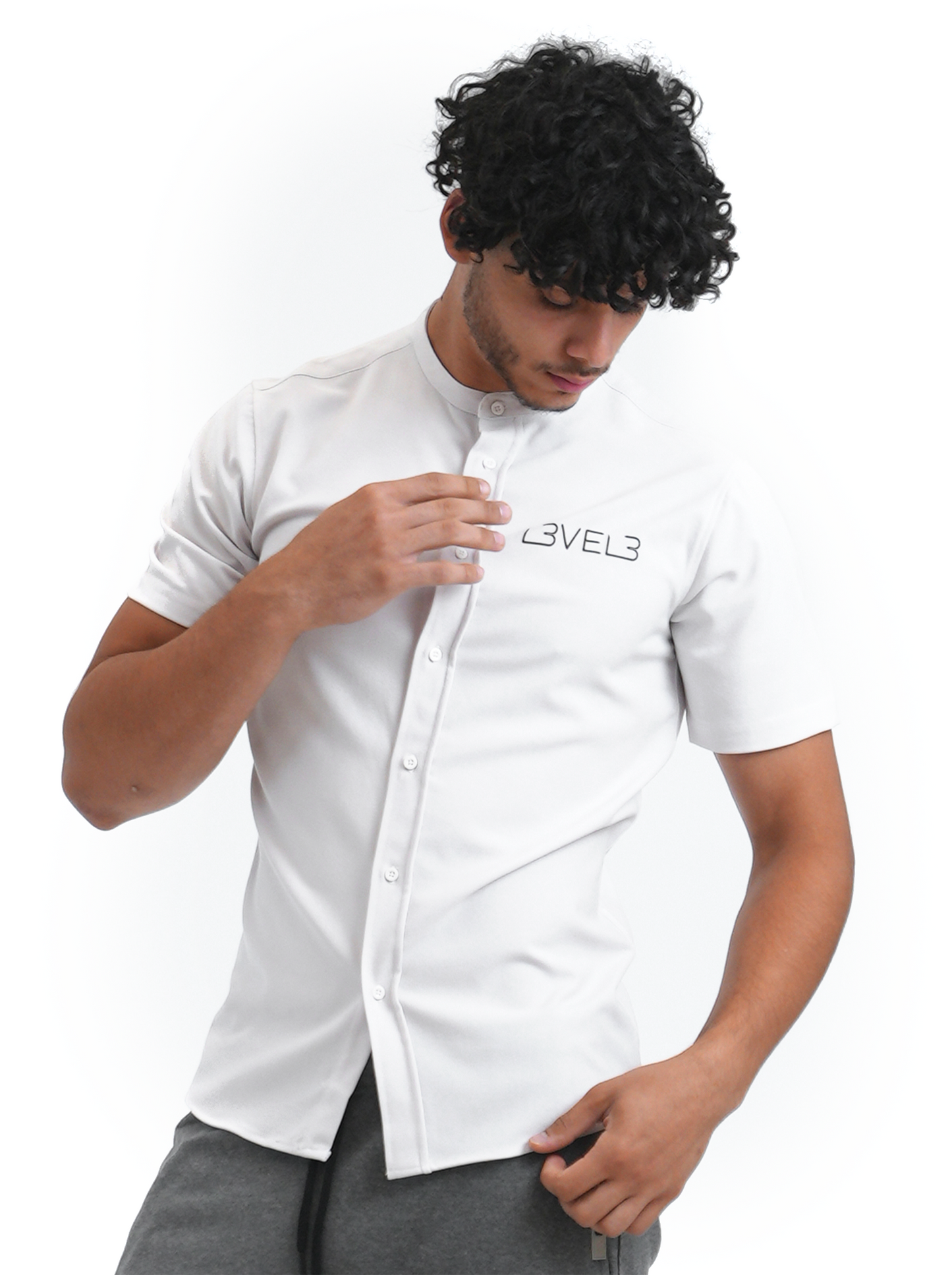 Camisa de vestir de manga corta L3VEL3™