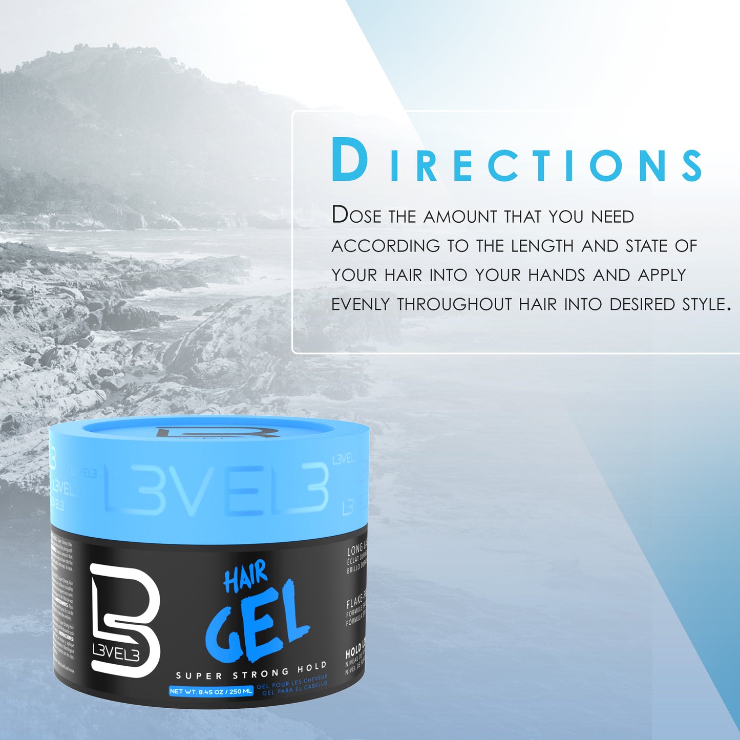 Strong Hair Styling Gel