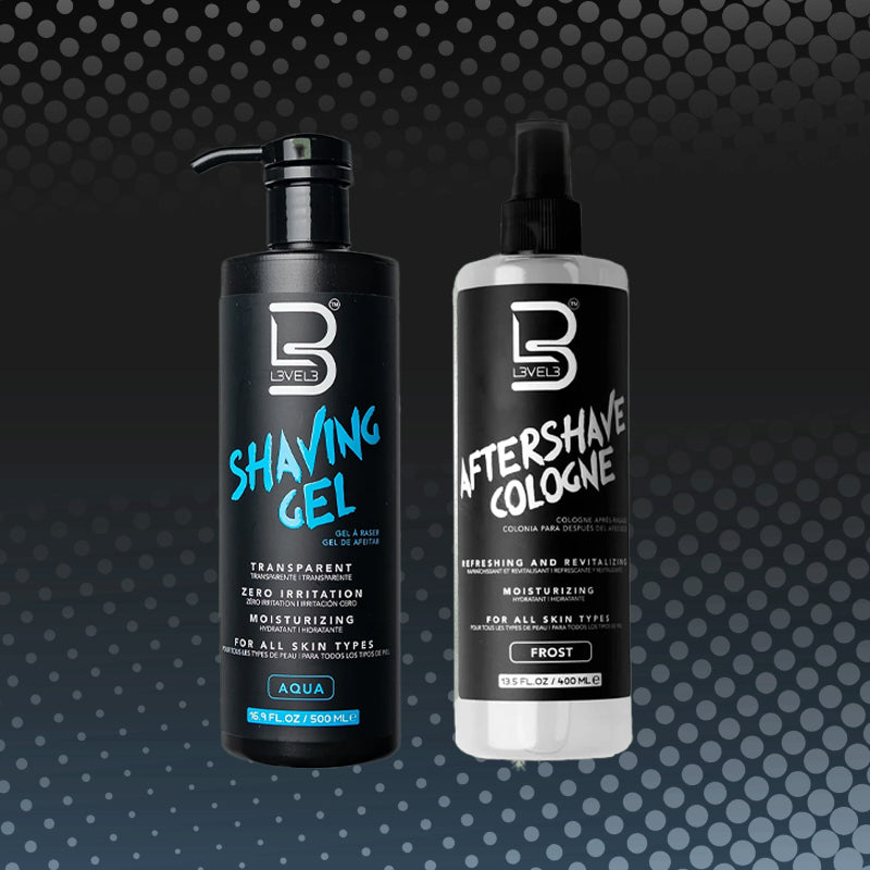 Gel de afeitar y loción para después del afeitado Mix & Match