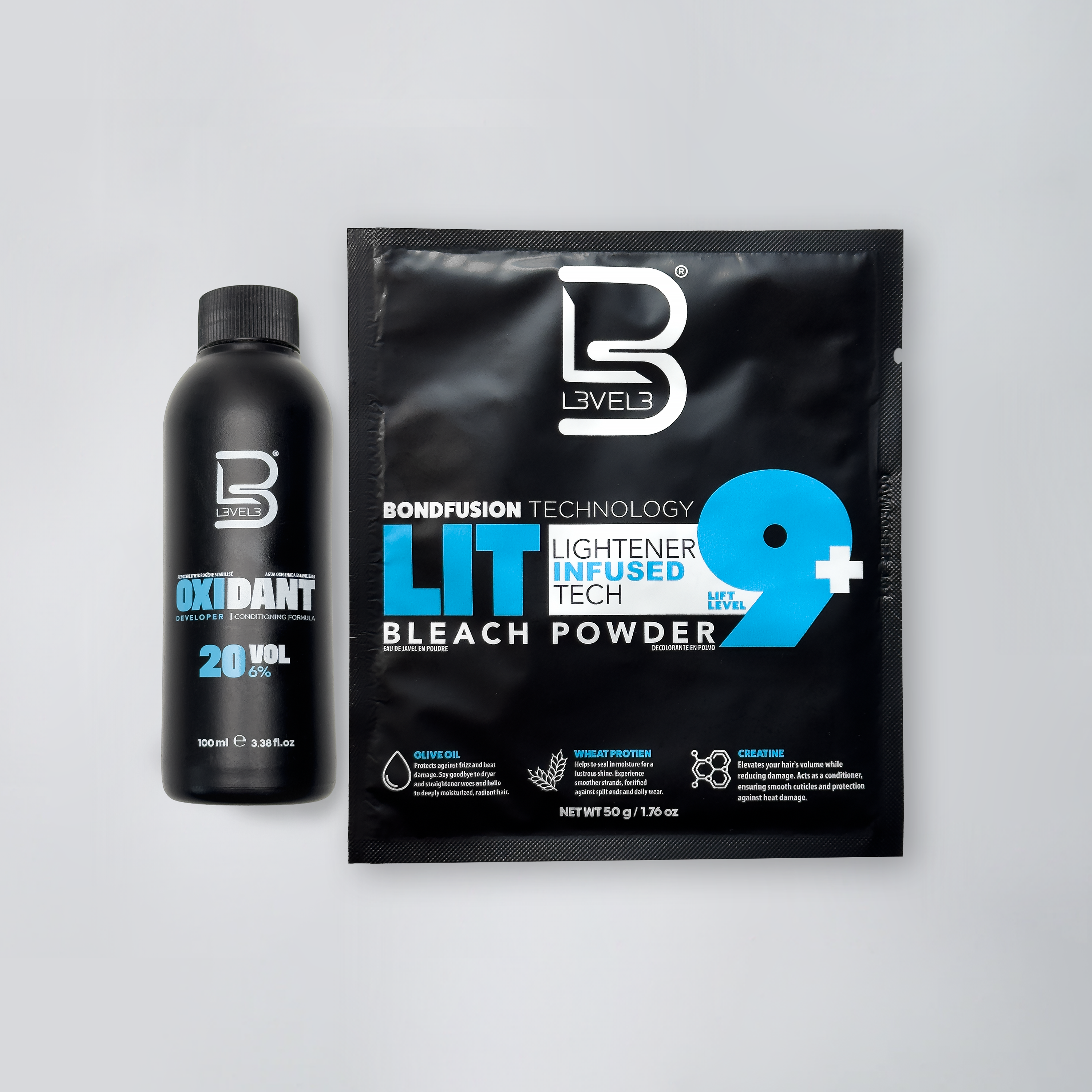 OXI 20 & Bleach Powder Travel Kit – L3VEL3
