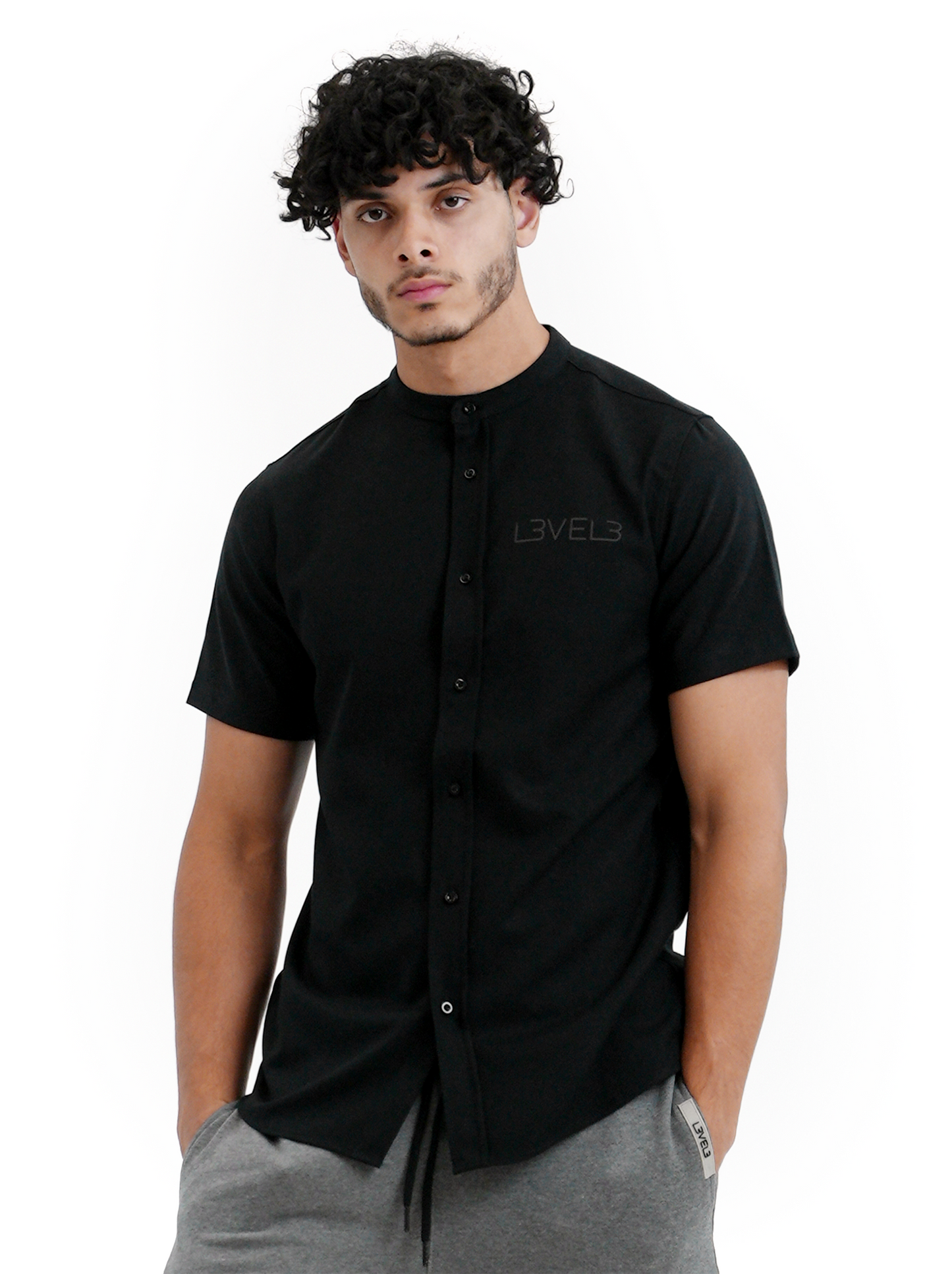 Camisa de vestir de manga corta L3VEL3™
