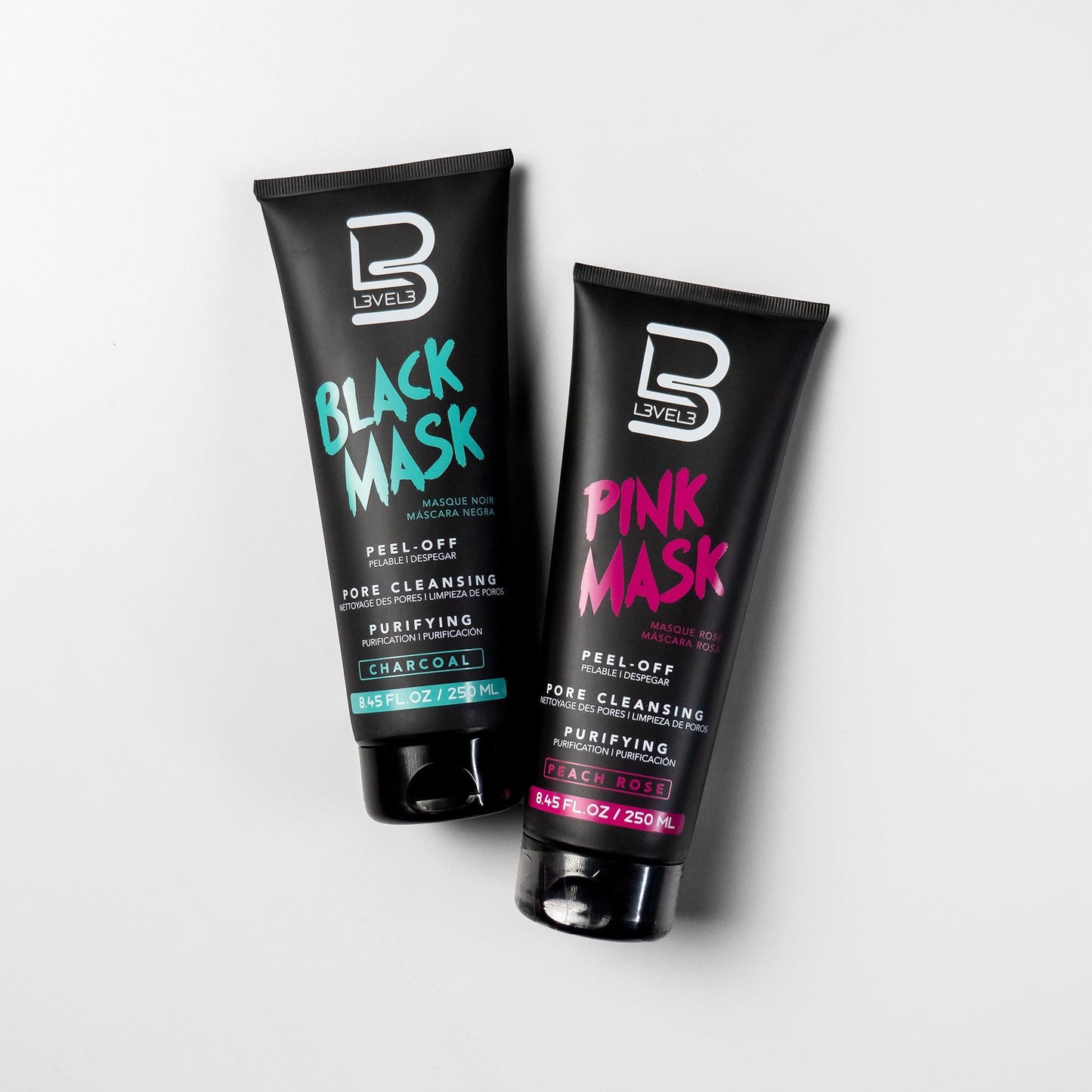 Level 3 black mask and pink mask bundle