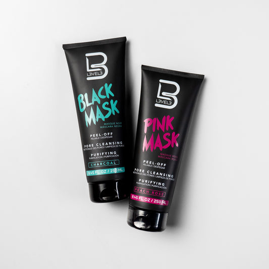 Level 3 black mask and pink mask bundle