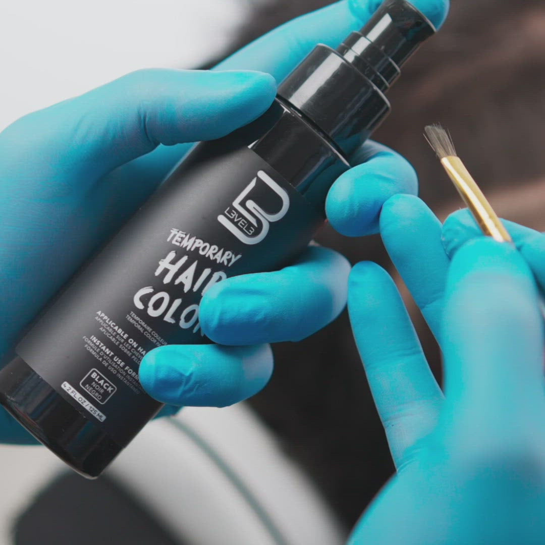 Temporary Hair Color Demo