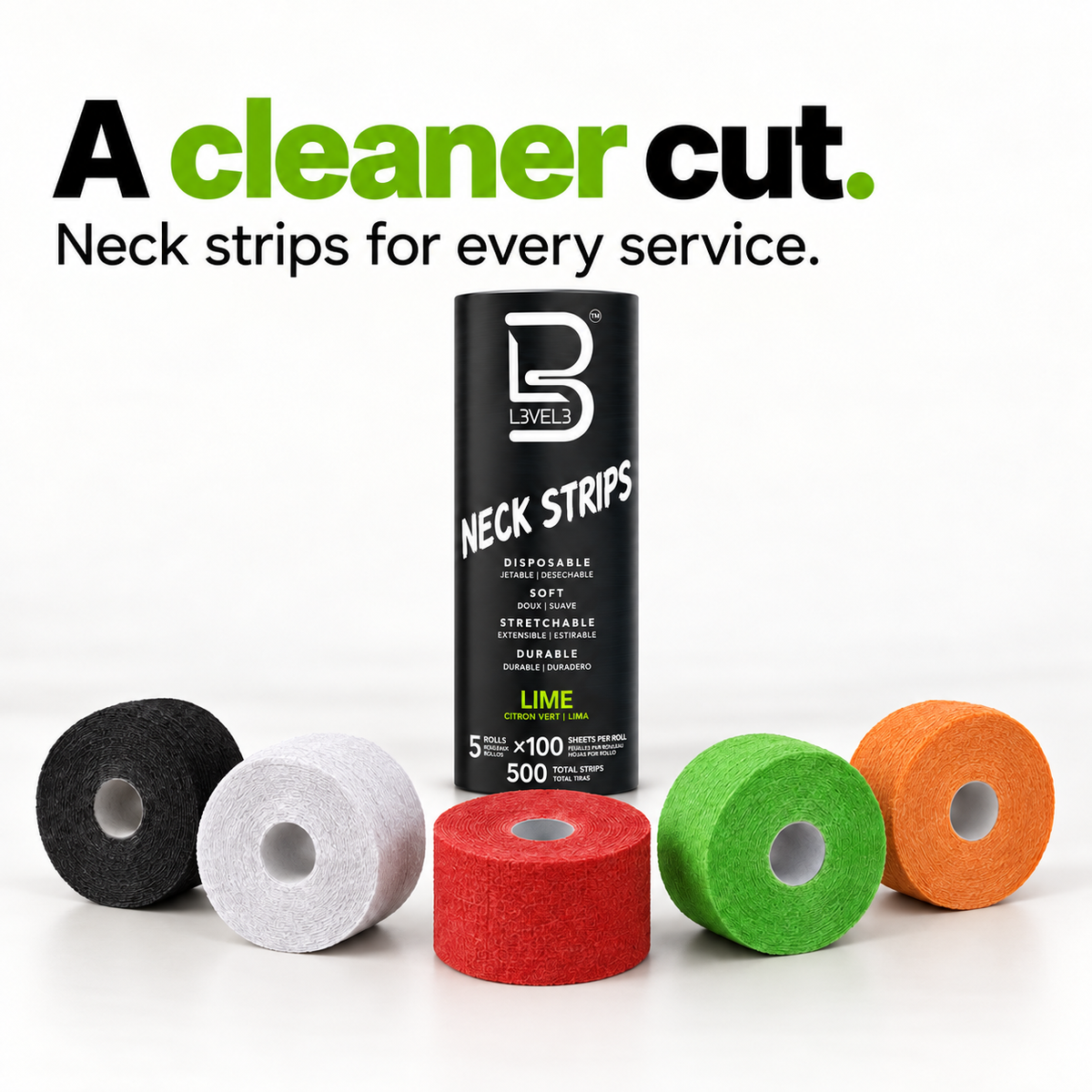 Neck Paper Strips