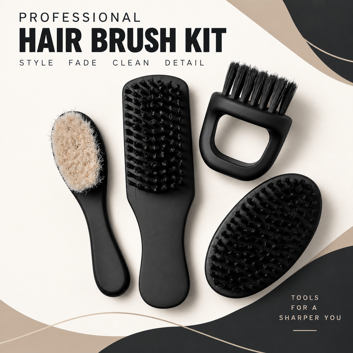 Professional Hair Brush Kit