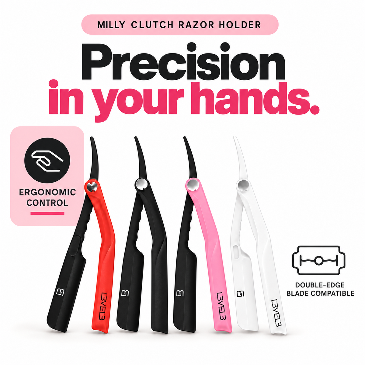 Milly Razor Holder Set 5-Pack