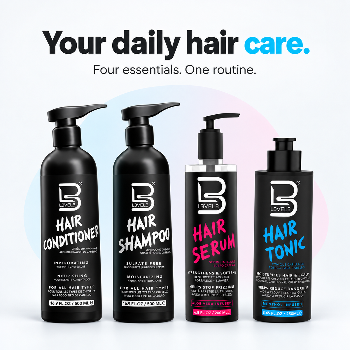 Hair Care Kit 4-Pack