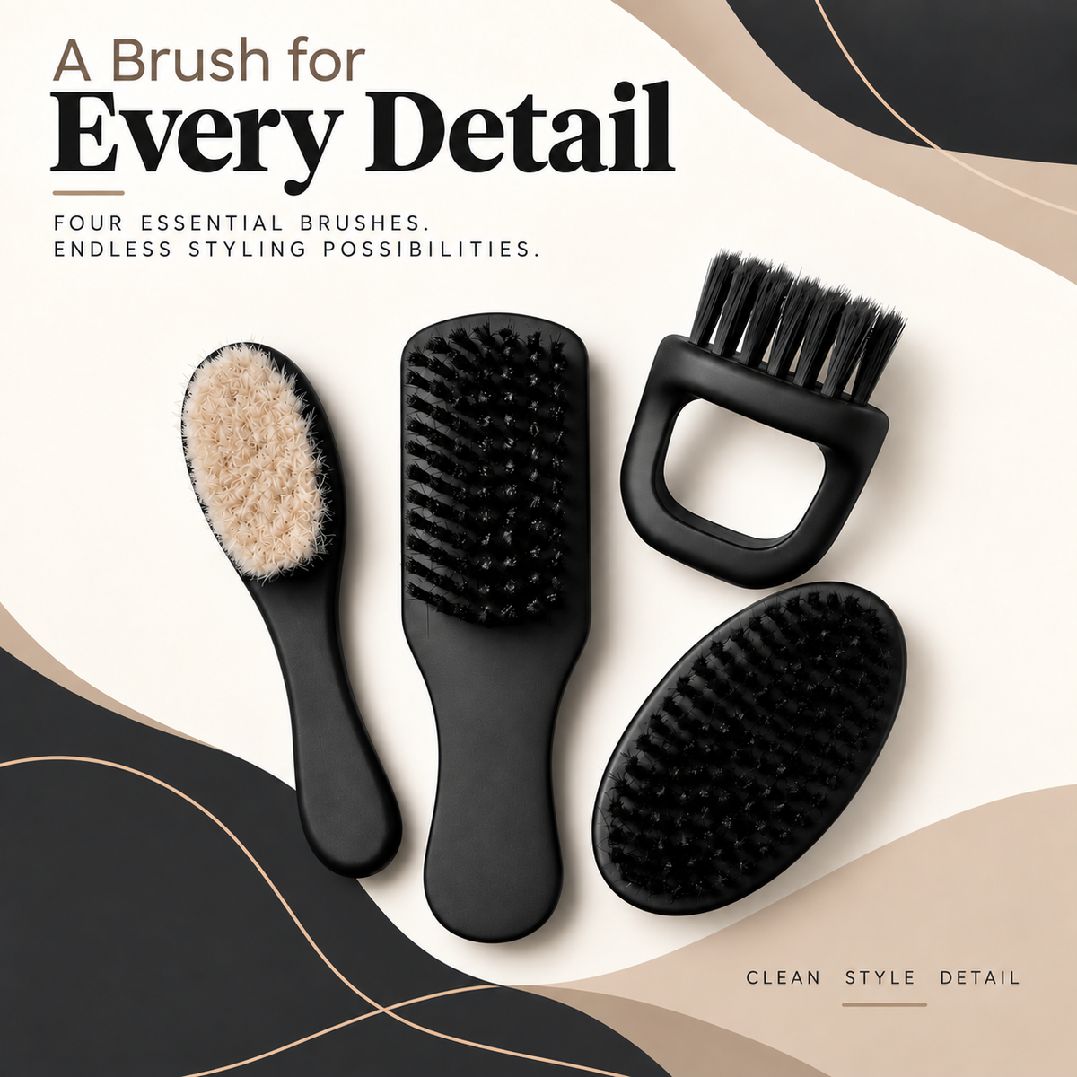 Professional Hair Brush Kit