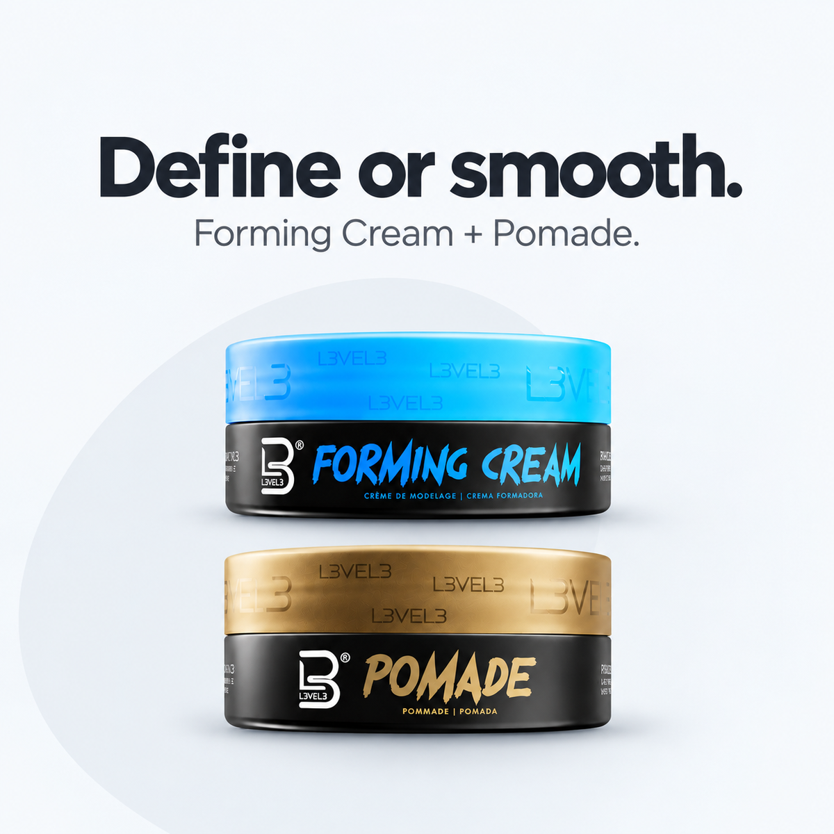 Paquete de 4 discos para peinar el cabello, combinables