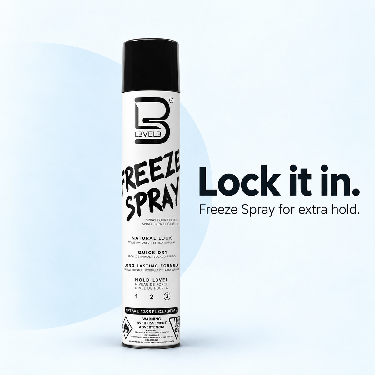 Paquete de spray para el cabello y spray fijador