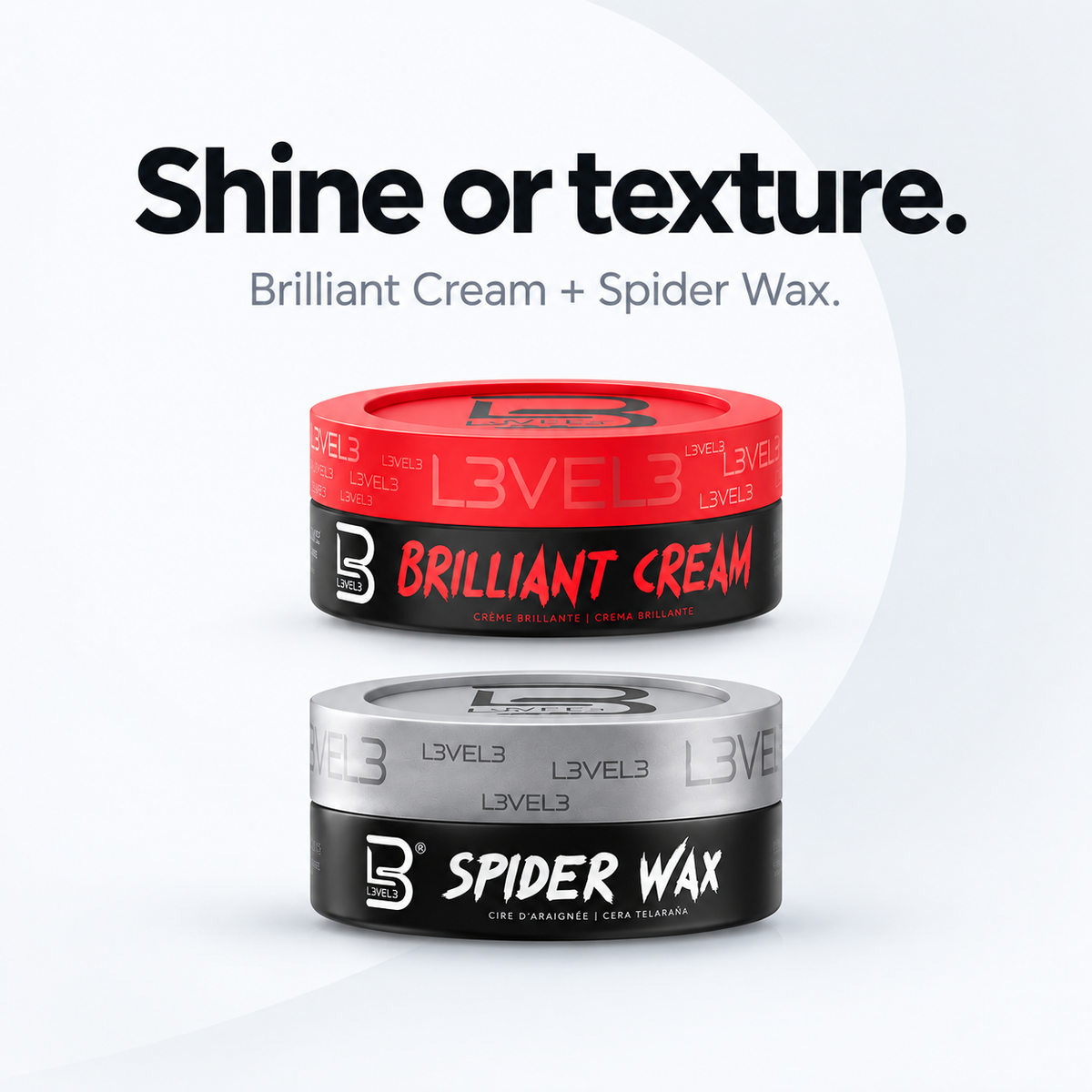 Paquete de 4 discos para peinar el cabello, combinables