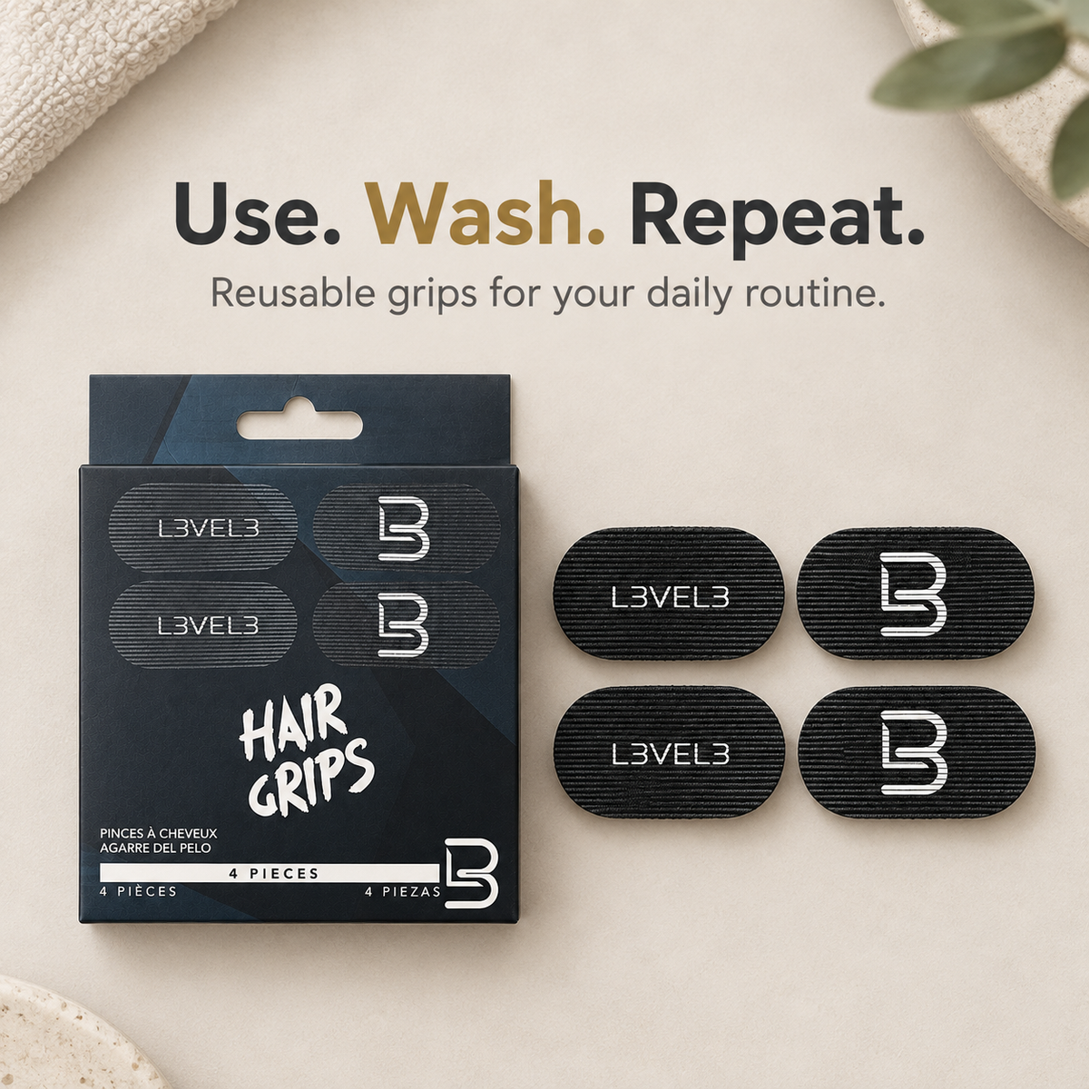pinzas para el cabello