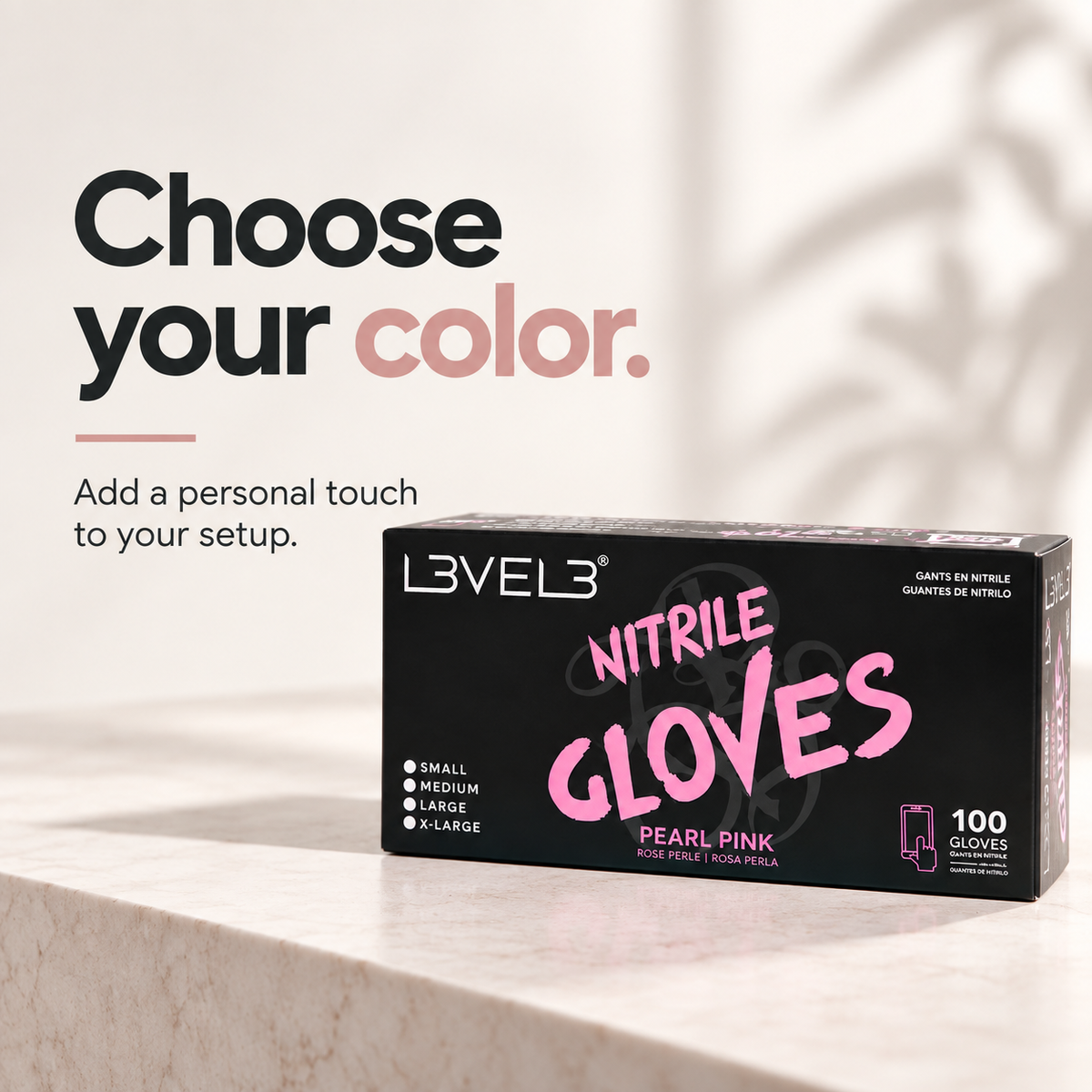Paquete de guantes de nitrilo para combinar