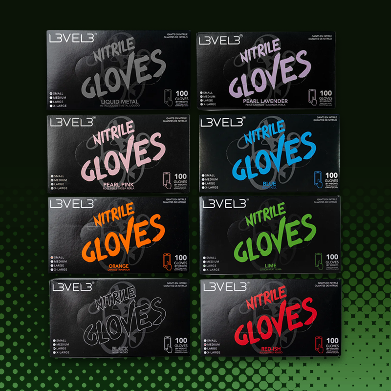 Complete Nitrile Glove Collection – 8 Pack