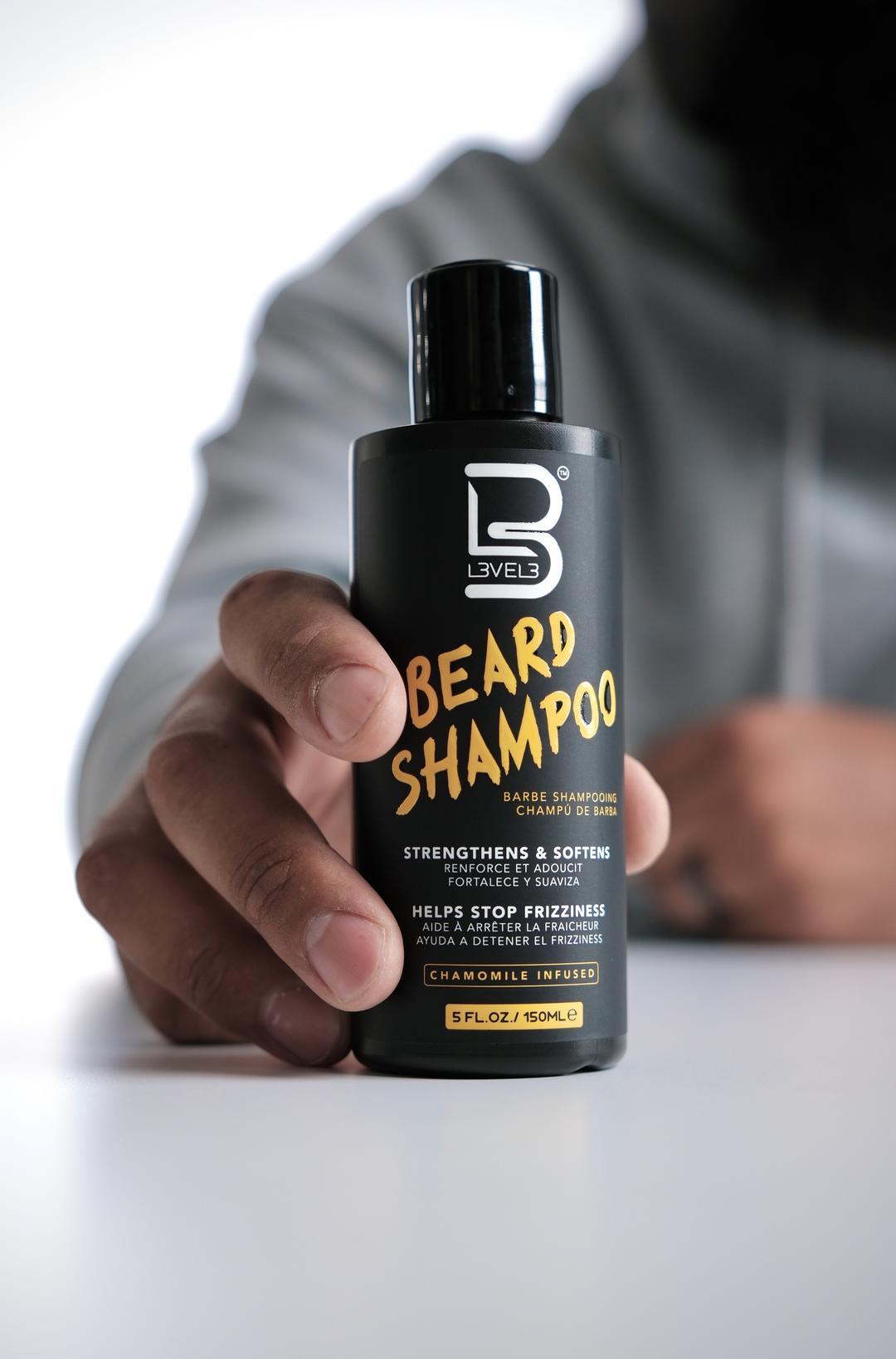 Chamomile Beard Shampoo Softening Beard Wash L3VEL3