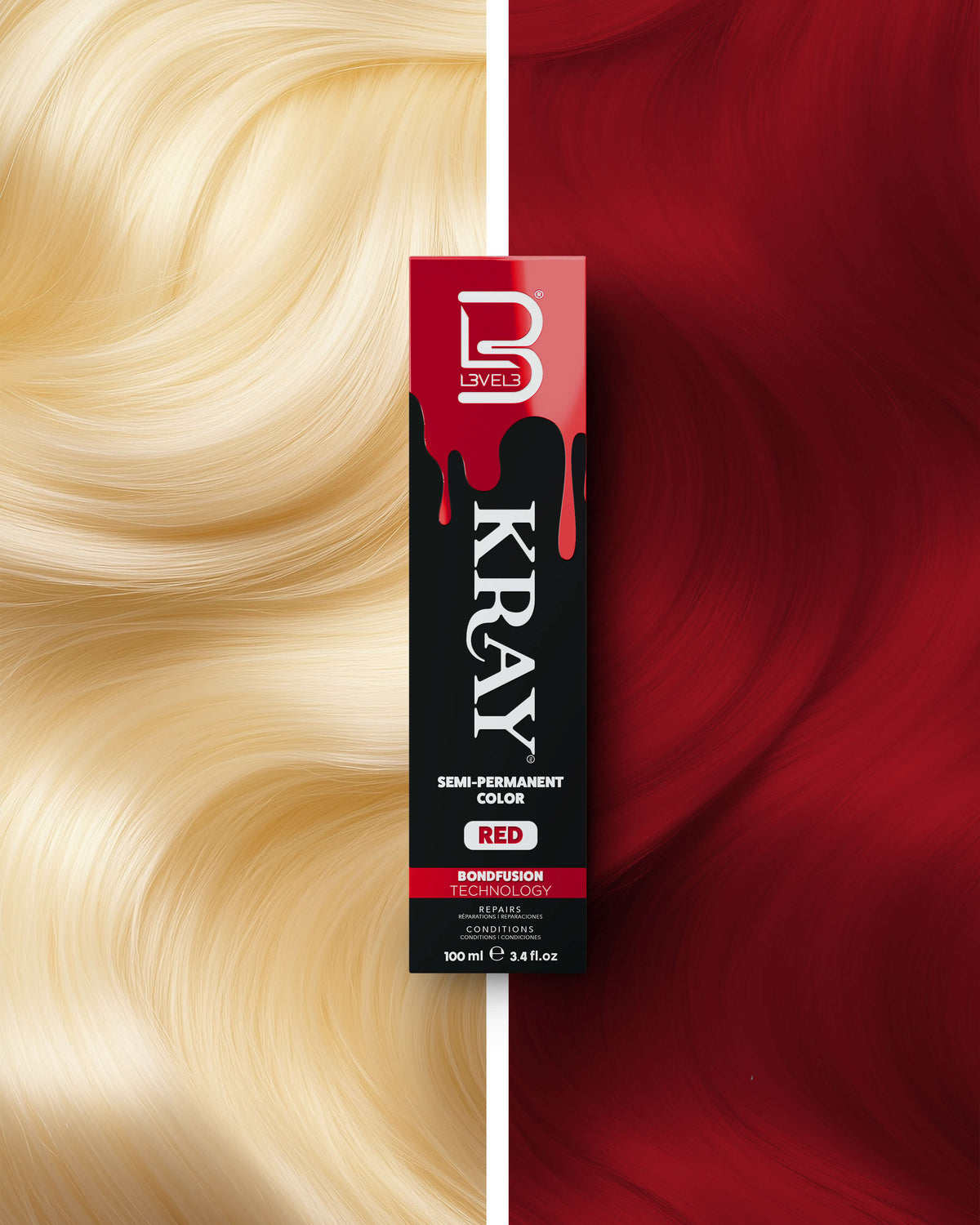 Red Semi Permanent Color – L3VEL3