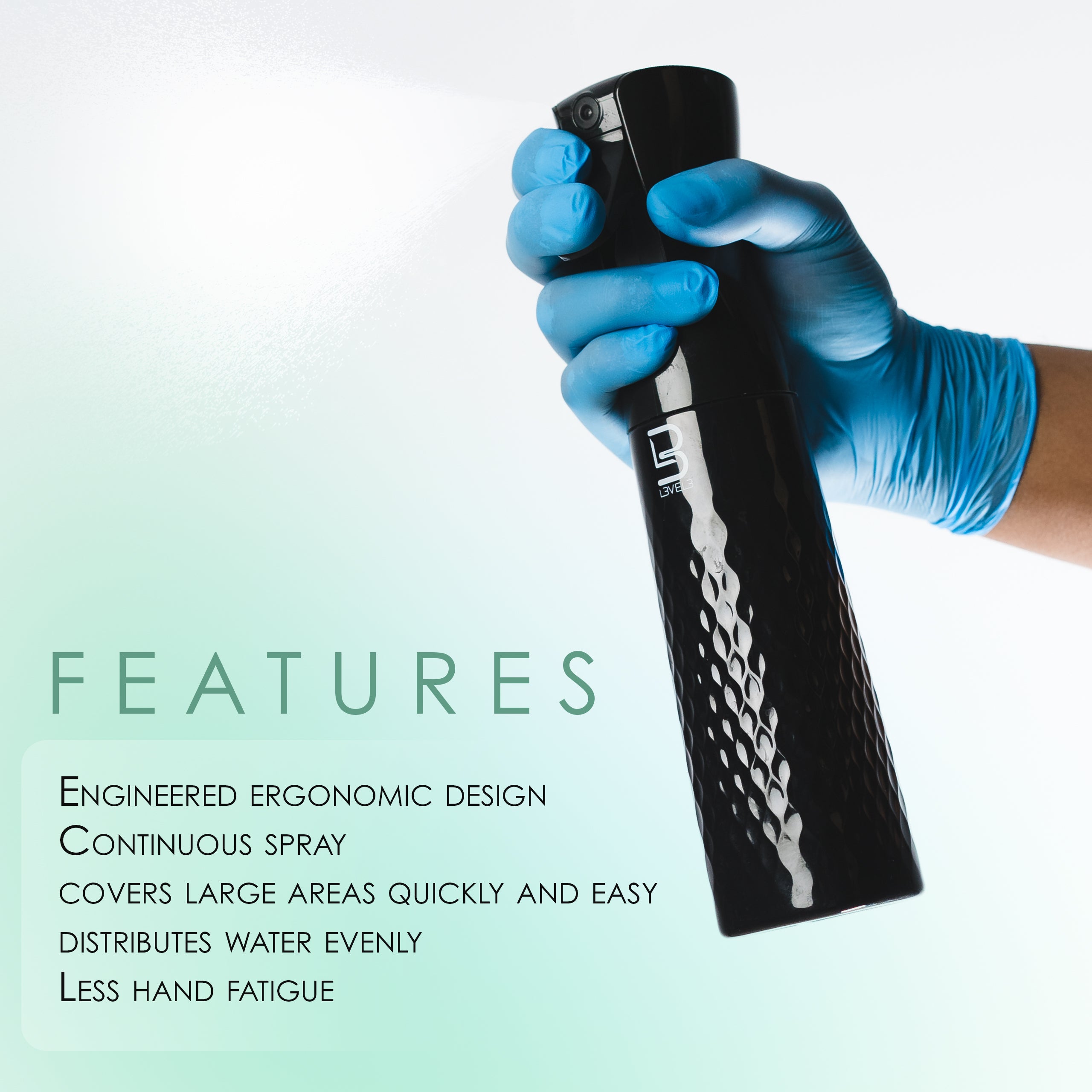 Beveled Spray Bottle