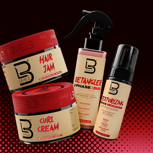 Red Line Curl & Texture Collection – L3VEL3
