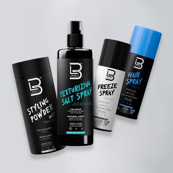 TACTICS Liquid Silicone 3本セット Styling Travel Set 4-Pack – L3VEL3