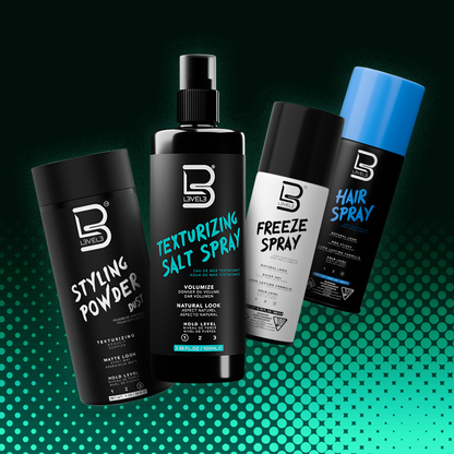 Set de viaje de estilismo, paquete de 4