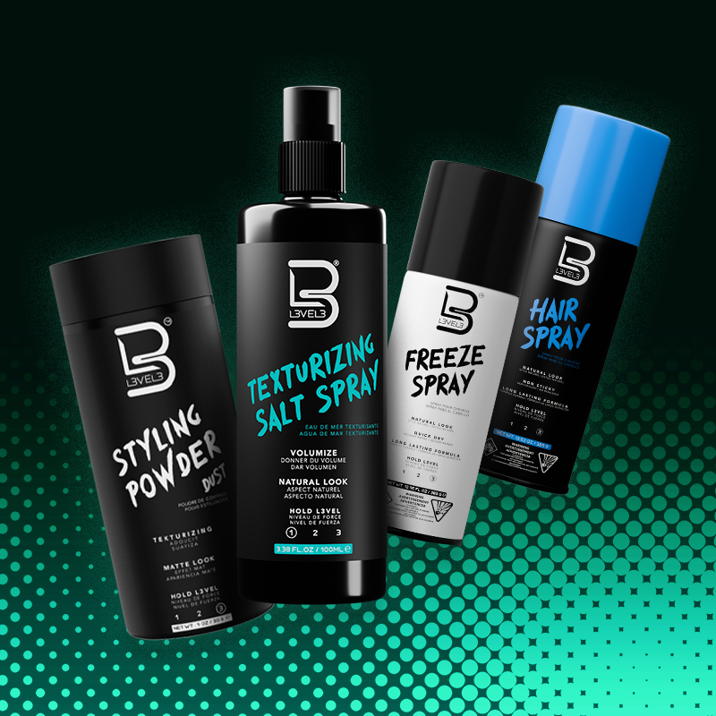 TACTICS Liquid Silicone 3本セット Styling Travel Set 4-Pack – L3VEL3