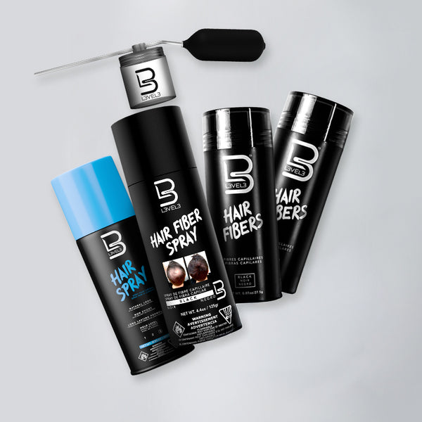 Hair Fiber Kit 5-Pack – L3VEL3