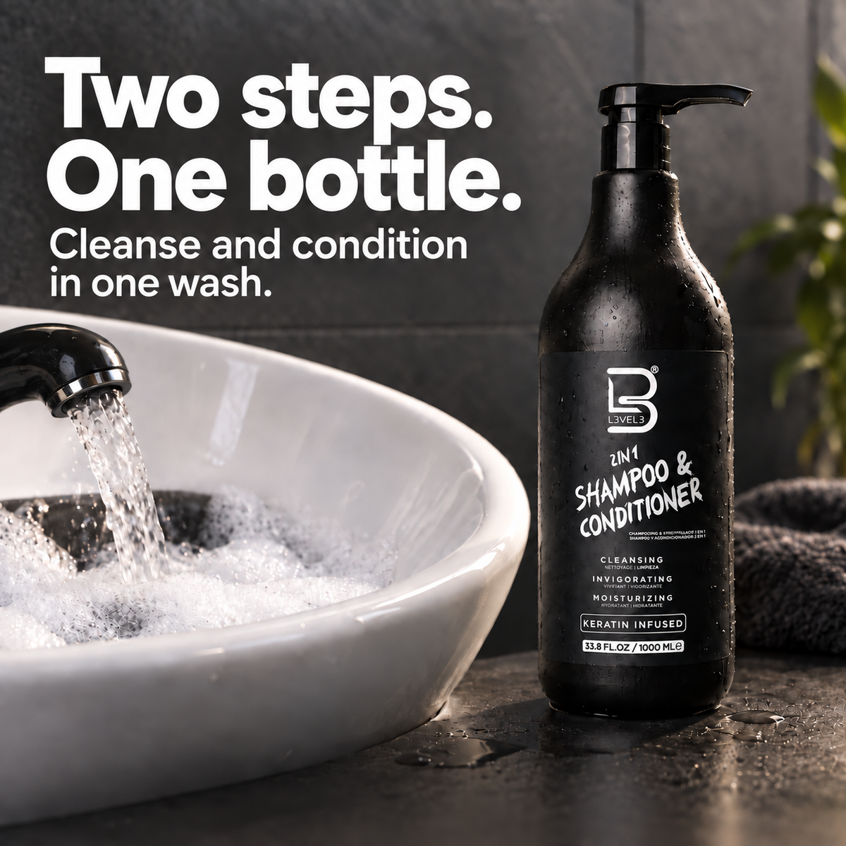 2 IN 1 Shampoo & Conditioner