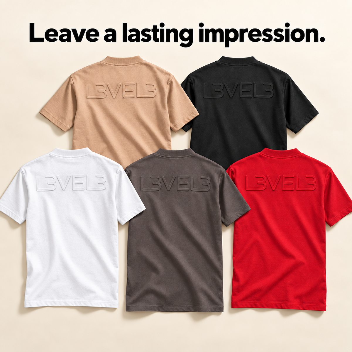 L3VEL3™ OVERSIZED Back Logo Tee