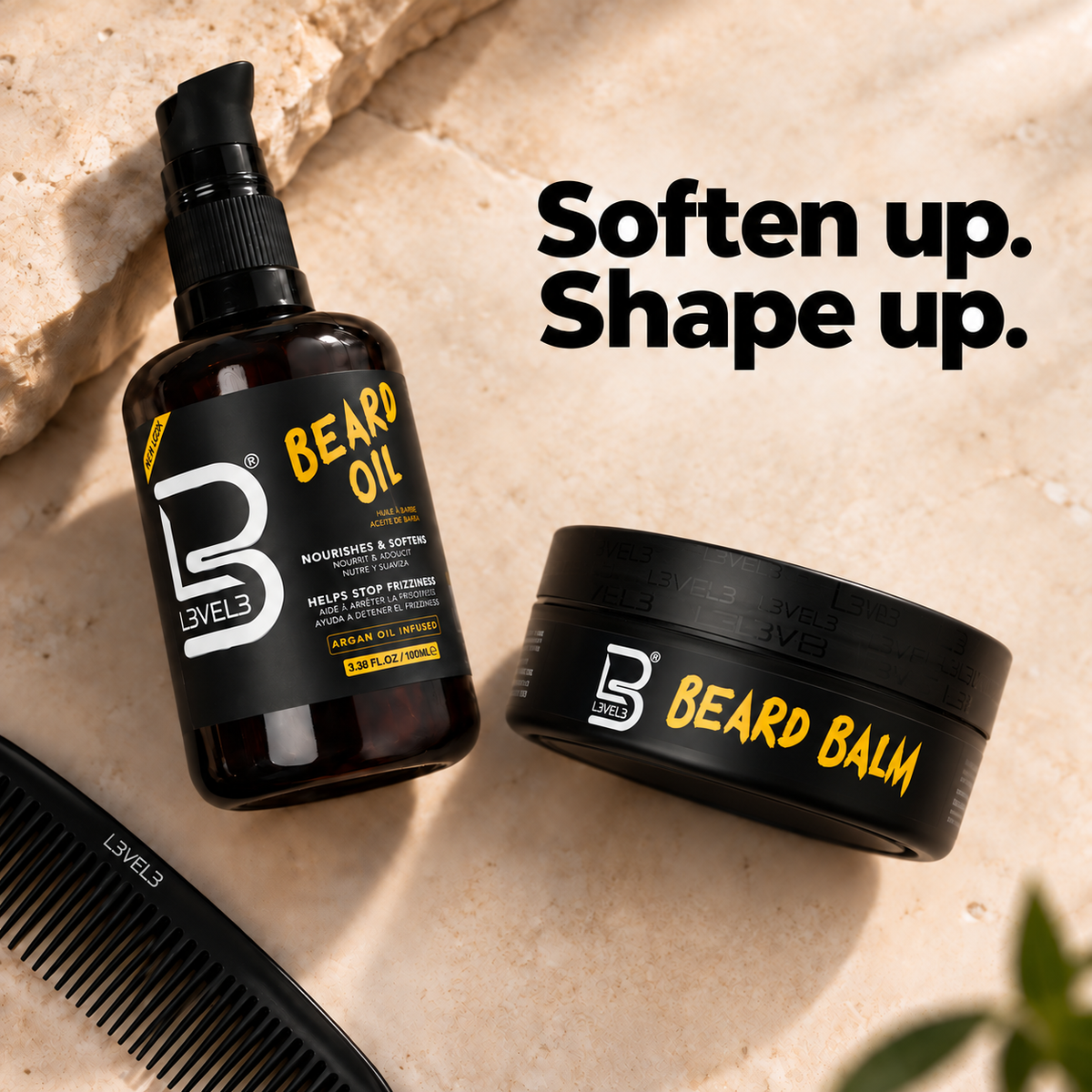 Set completo para el cuidado de la barba