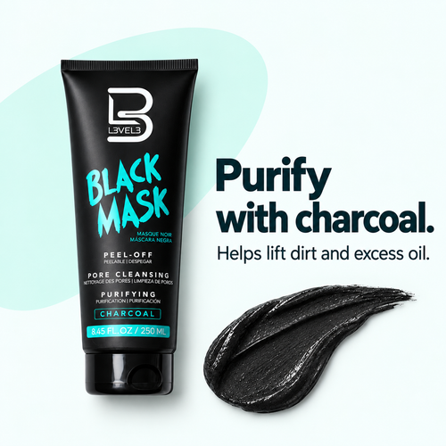 Black Facial Mask – L3VEL3