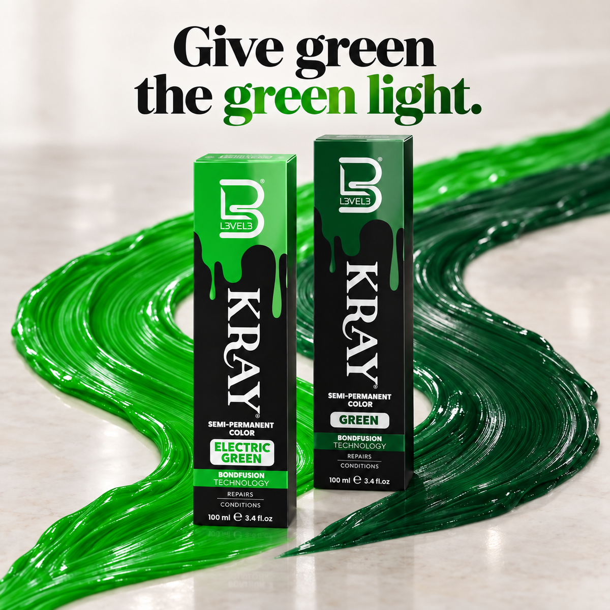 Green Semi Permanent Color