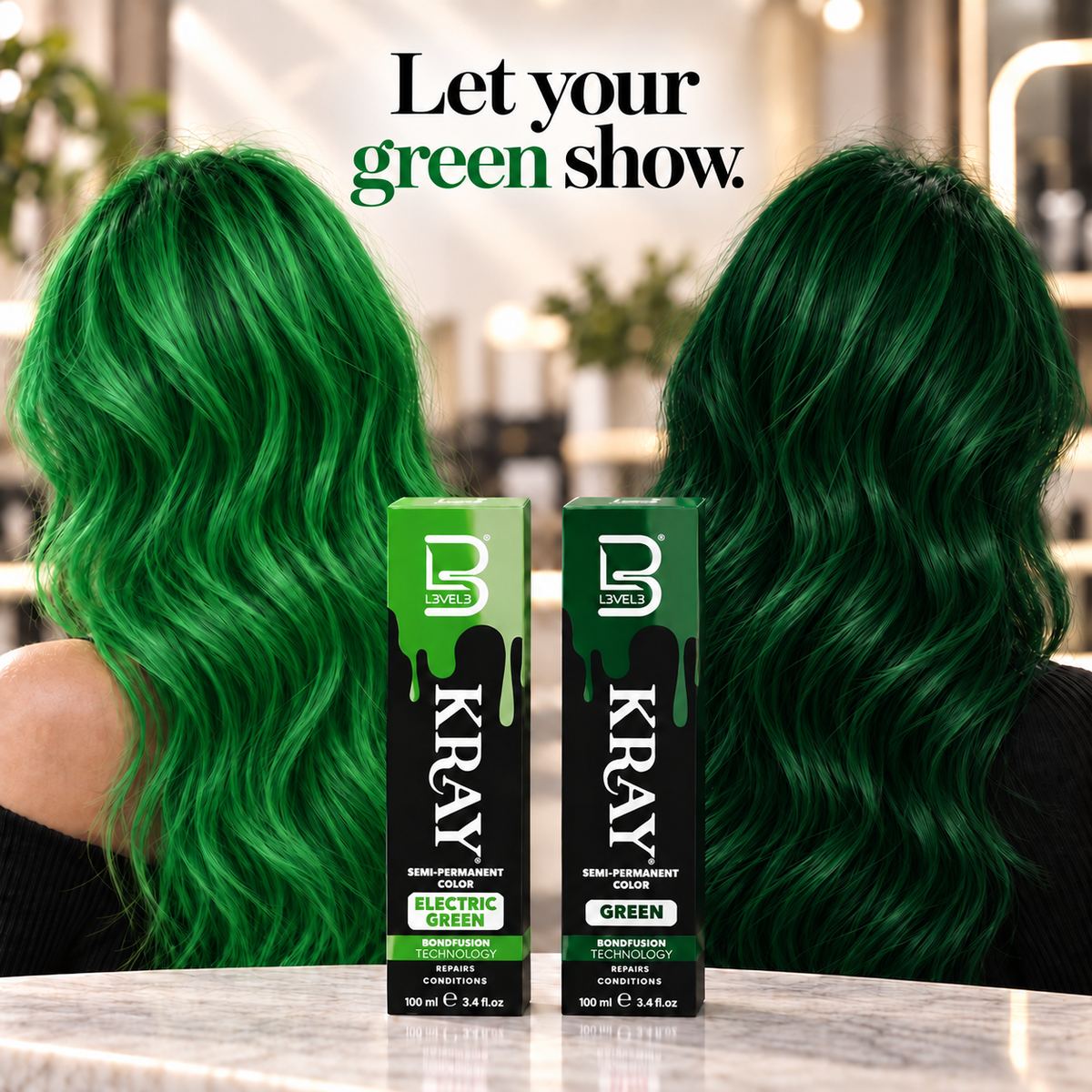Green Semi Permanent Color