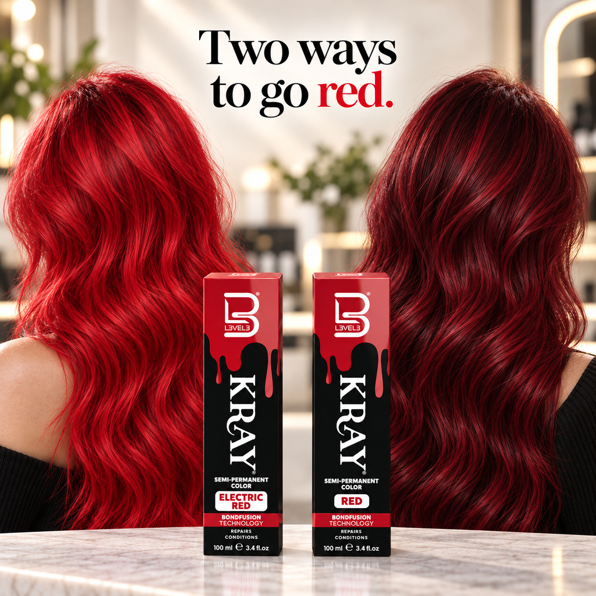Red Semi Permanent Color