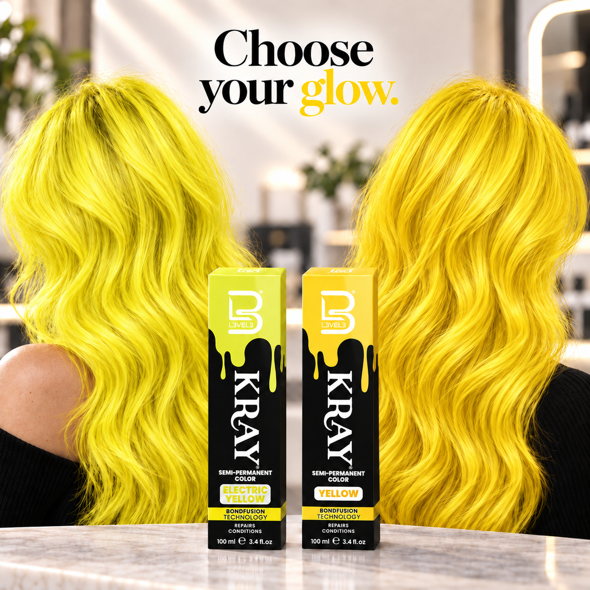 Yellow Semi Permanent Color