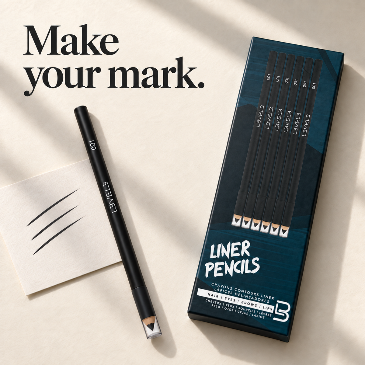 Liner Pencils - 6 Pc