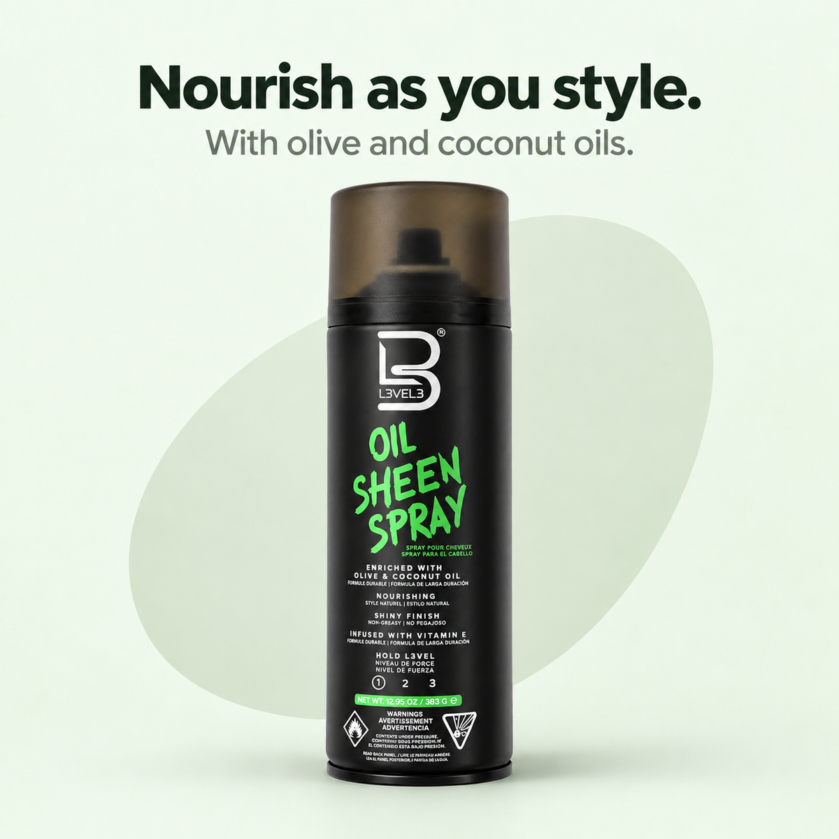 Spray de brillo de aceite - paquete de 2