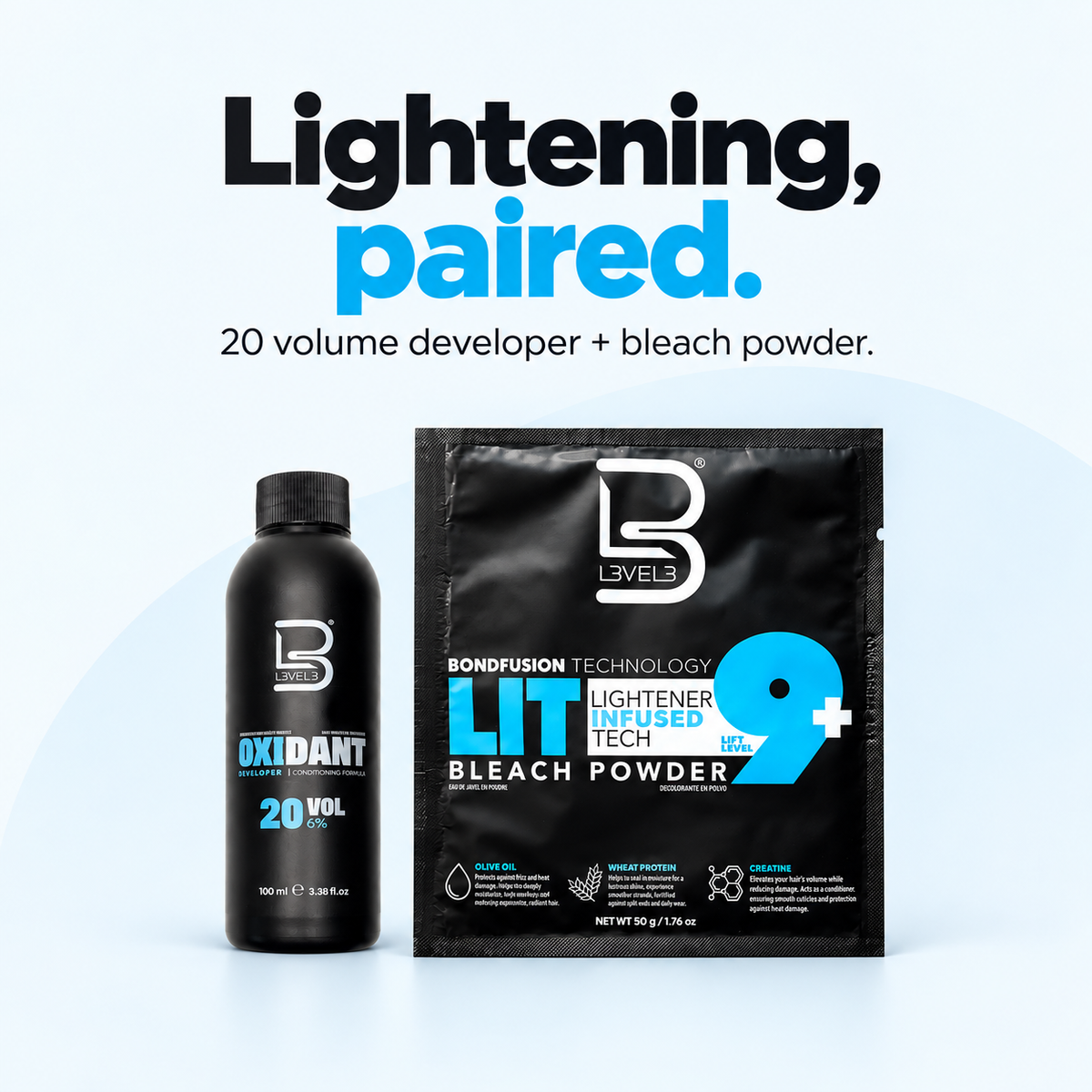 OXI 20 & Bleach Powder Travel Kit