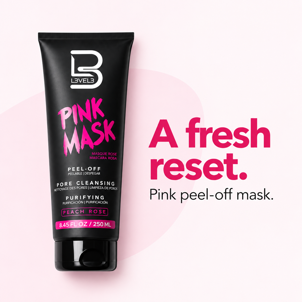 Pink Facial Mask