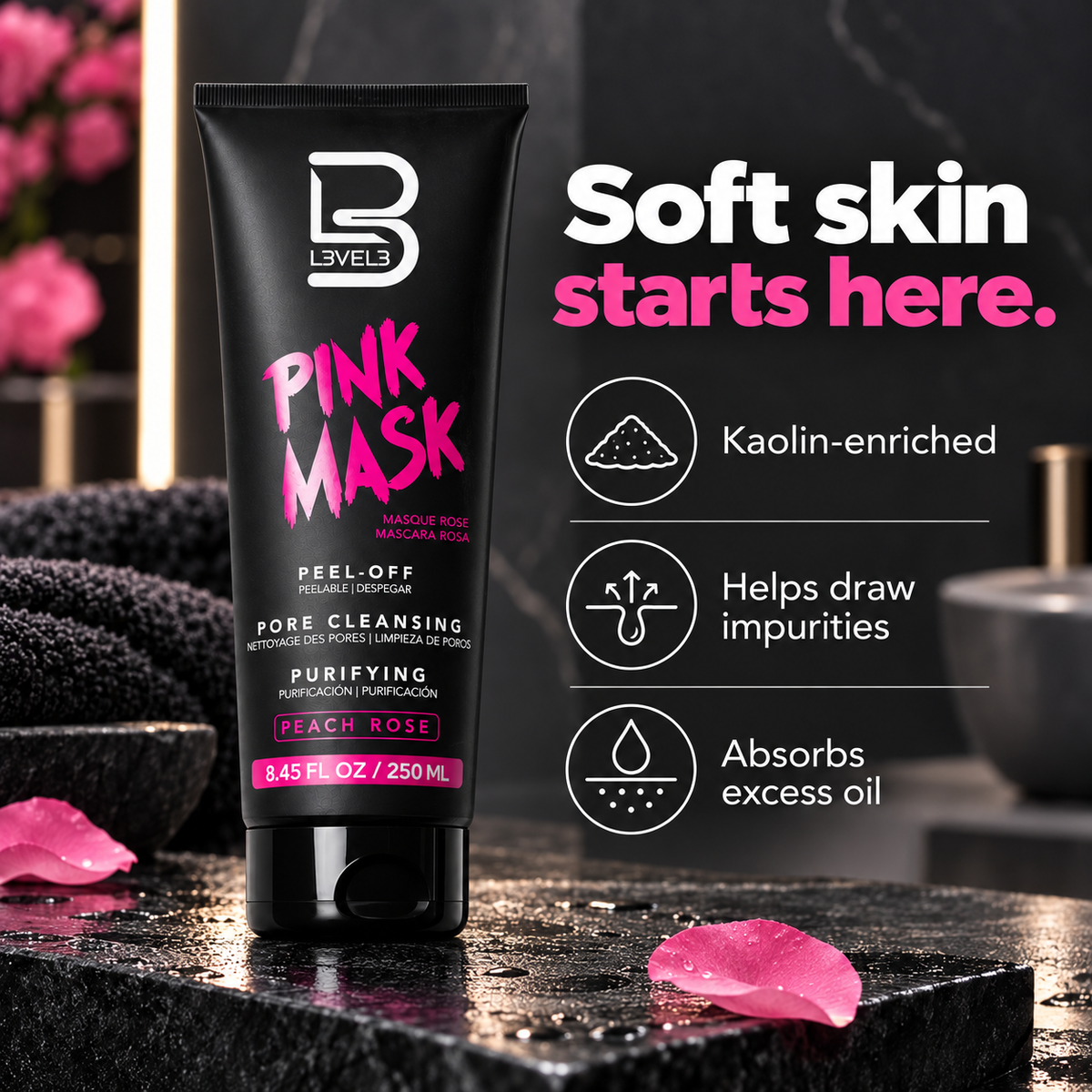 Pink Facial Mask