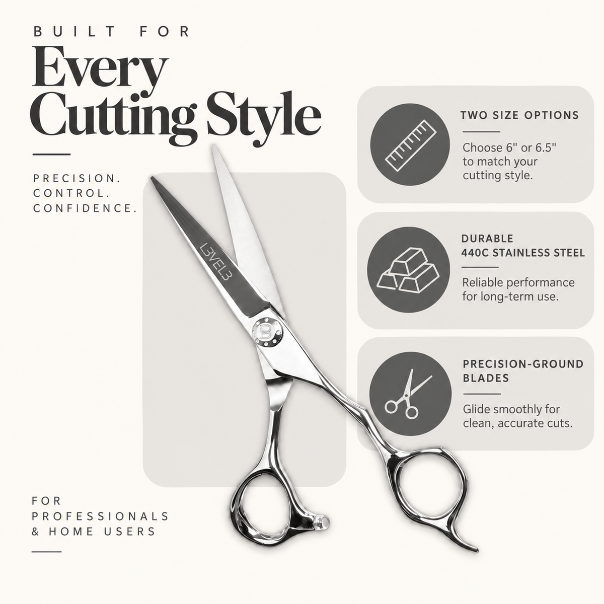 Professional Hair Cutting Shears