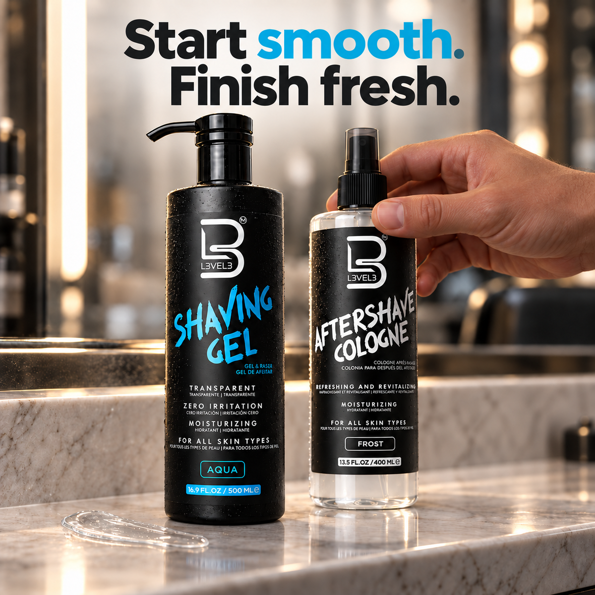Shaving Gel/Aftershave Mix & Match Bundle