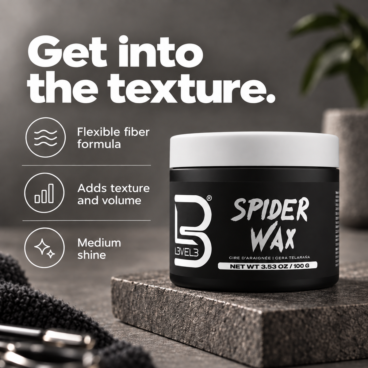 Spider Wax - Fiber Texture Wax