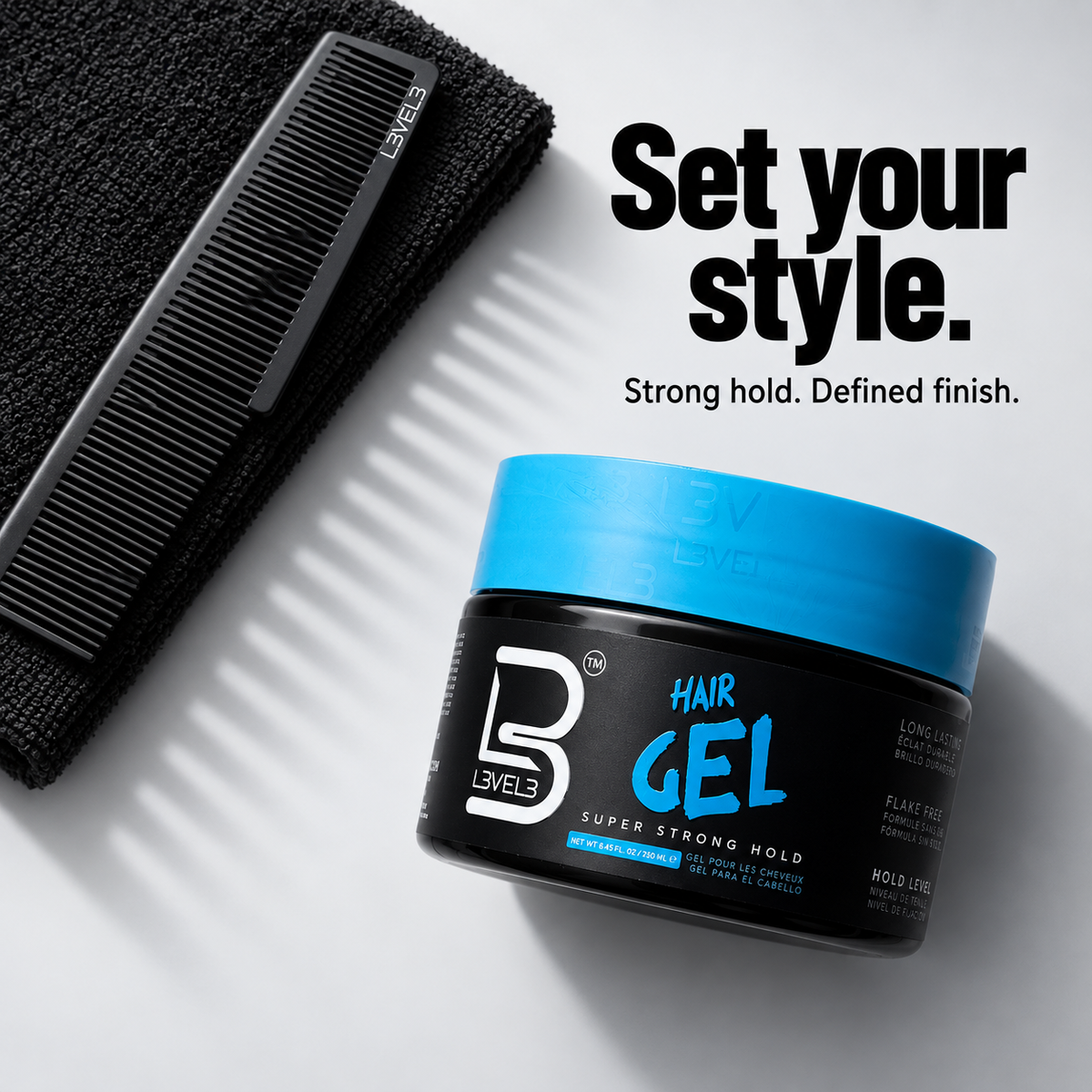 Strong Hair Styling Gel