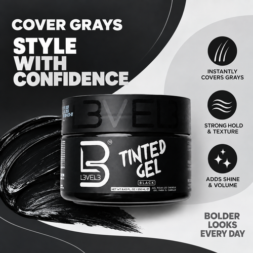 Tinted Hair Gel - Black Color