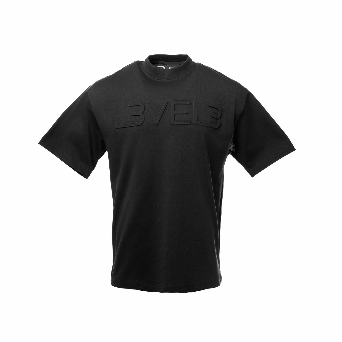 Camiseta de gran tamaño con logotipo en el frente L3VEL3™