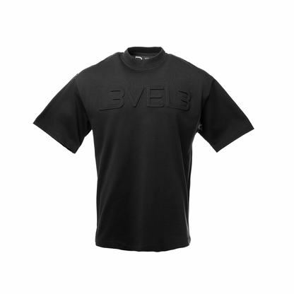 Camiseta de gran tamaño con logotipo en el frente L3VEL3™