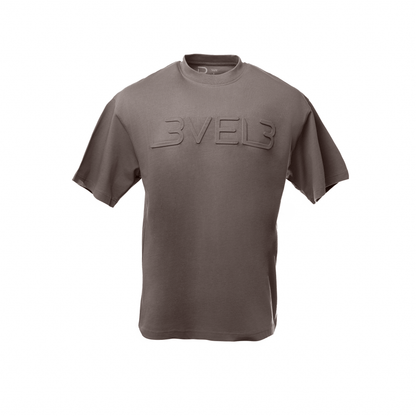 Camiseta de gran tamaño con logotipo en el frente L3VEL3™